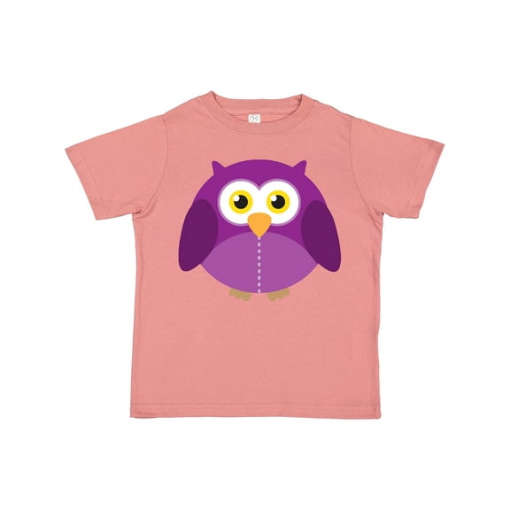 Inktastic Purple Owl Bird Boys or Girls Toddler T-Shirt