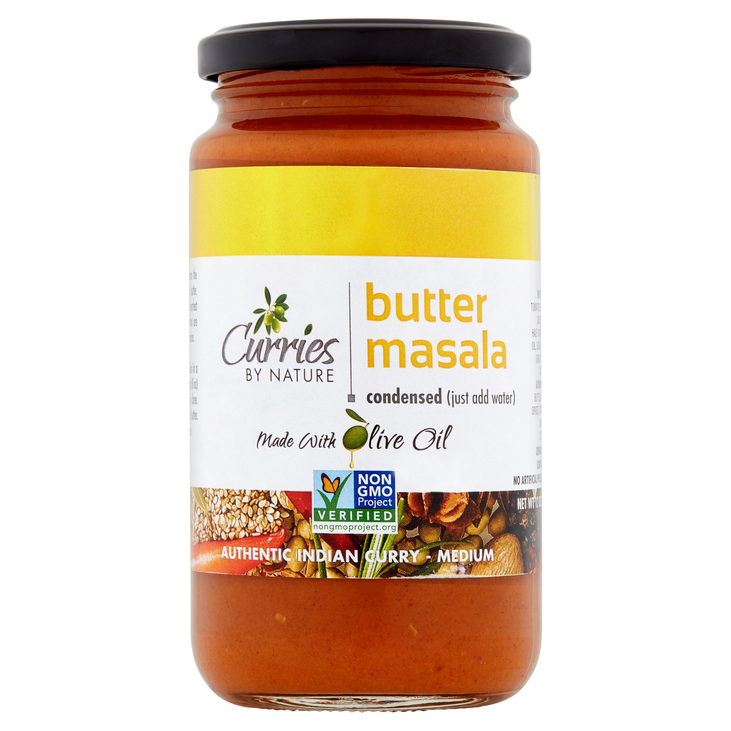 Curries By Nature Sauce Curry Bttr Masala,12 Oz (Pack Of 6)
