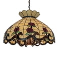 thumbnail image 7 of 23" Wide Roseborder Pendant, 7 of 7