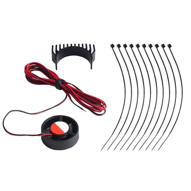 Ventilador de Refrigeración con Disipador de para Motores de Extrusor K1 Max: Rendimiento Mejorado