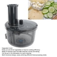 thumbnail image 3 of Rallador de Verduras, Cortador de Vegetales de Acero inoxidable de Acero inoxidable Práctico para TM5, 3 of 7