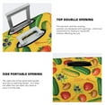 thumbnail image 5 of Lsque Colorful Vegetables Printed Luggage Cover, Travel Luggage Protector,Scratch and Dirt Resistant, Fits 18-32 Inch Luggage - Medium, 5 of 9