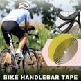 thumbnail image 2 of 1 Set Orange Bike Handlebars Belt High Elastic Soft Shock Absorption Band Steering Tape Hexagonal Ball Pattern, 2 of 7