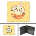 thumbnail image 4 of Hachiware Usagi Chiikawa Animation Peripheral Creative Cute PU Print Student Short Portable Multifunctional Wallet Birthday Gift, 4 of 16