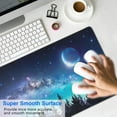 thumbnail image 4 of Galaxy Large Mouse Pad, Desk Pad with Non-Slip Base Extended Mouse Pad XXL Keyboard Mouse Pad Desk Mat On Top of Desks for Work, Game, Office, Home (31.5x15.7 in), 4 of 6