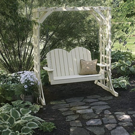 Great American Woos 4 Ft Cottage Clic Savannah Swing Wood Departments