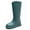 Green, variant on AUXDIQ Wellington Boots Women Mid-calf Wellies Waterproof Rain Boots Outdoor Garden Shoes
