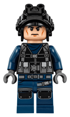 with Goggles from set 75931 Lego Jurassic World Minifigure GUARD New Male