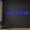 thumbnail image 2 of Handmadetneonsign Custom Just Kiss Me Neon Sign, Personalized Name LED Light, Just Kiss Me Neon Lig, 2 of 4