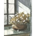 thumbnail image 2 of Bjorkland, George 12x14 White Modern Wood Framed Museum Art Print Titled - Daisies In, 2 of 4