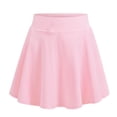 thumbnail image 5 of XINXIAOO Kids Girls Pleated Skirt Skirt School A-Line Flowy Outfit Girls Pink Skirts Size 3-4 Years, 5 of 5