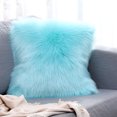 thumbnail image 2 of Worallymy funda de almohada de sofá de lana sintética suave funda de almohada lavable de felpa funda de almohada decoración de dormitorio sin núcleo Worallymy JD735805168, 2 of 7