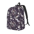 thumbnail image 1 of Goofa The Nightmare Before Christmas Pattern Durable Canvas Daypack - High-Quality Vintage Backpack, Compact & Versatile for Travel and Everyday Use-Small, 1 of 5