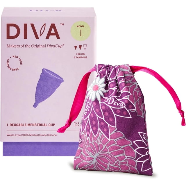 Copa menstrual DIVA Cup Modelo 1 de silicona de grado médico