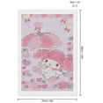 thumbnail image 2 of Diamond Art Kits for Adults Kuromi And My Melody Diamond Art Gem Art Painting Full Drill Round Art Gem Painting Kit for Home Wall Decor Gifts 8"x12", 2 of 7