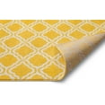 thumbnail image 3 of Well Woven Calipso Yellow 2'3"X7'3'' Runner Lattice Trellis Accent Area Rug, 3 of 5