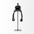 thumbnail image 4 of Black Western Horse Saddle Sculpture, 4 of 5
