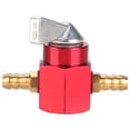 thumbnail image 2 of Gas Switch  Gas Petcock Switch  Fuel Tap Switch  Fuel Tap Petcock Switch  Inline Tap Switch 6mm CNC Aluminum Inline Gas Fuel Tap Petcock Switch For PIT PRO Quad Dirt Bike ATV Red, 2 of 8