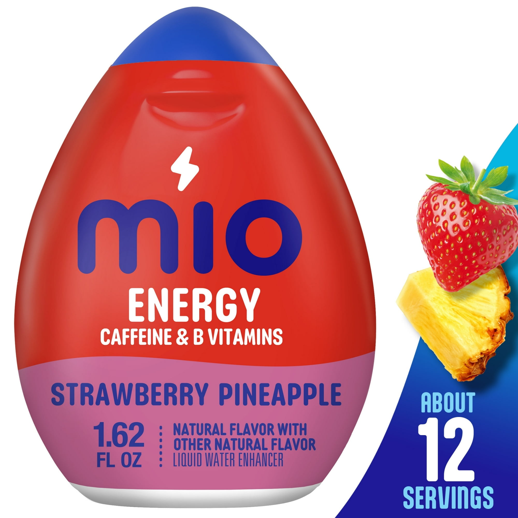MiO Energy Black Cherry Flavor Drink Mix, Caffeine Boost, Sugar