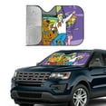 thumbnail image 6 of Scooby Doo Car Windshield Sunshades, Front Windshield Sun Shade, Hardened Sun Visor Shield Cover, Foldable Reflector For Car Truck Suv, Keeps Your Vehicle Cool, 6 of 8