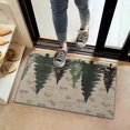 thumbnail image 2 of Red and Green Christmas Pattern Door Rugs,Washable Non Slip Door Mats Indoor,Decorative Door Mats,Entry Mat Indoor for Entrance,Bedroom,Kitchen,Bathroom,16"x24", 2 of 6