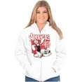 thumbnail image 3 of Popeye Arkansas State AR Cartoon Zip Up Hoodie Men's Women's Brisco Brands S, 3 of 5