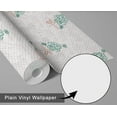 thumbnail image 6 of S4Sassy Rose Motif Wallpaper - Green Wall Covering, 25" x 240" Self-Adhesive Vinyl Walls Paper, Walls Wrap, Easy DIY Wall Covering For Farmhouse Bedroom, Living Room, Cabinets, Living Spaces, 6 of 9