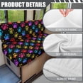 thumbnail image 6 of Yuyamidu Colorful Dog Paw RV Dinette Cushion Slipcover Washable RV Couch Covers for Sofa Soft RV Cushions Replacement for Travel Trailer Couch 2 Pcs Camper Couch Cushion Covers, 6 of 7