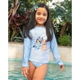 thumbnail image 2 of Bluey Bingo Raglan Rash Guard and Bikini Bottom UPF 50+ Swim Set Toddler to Big Kid, 2 of 5