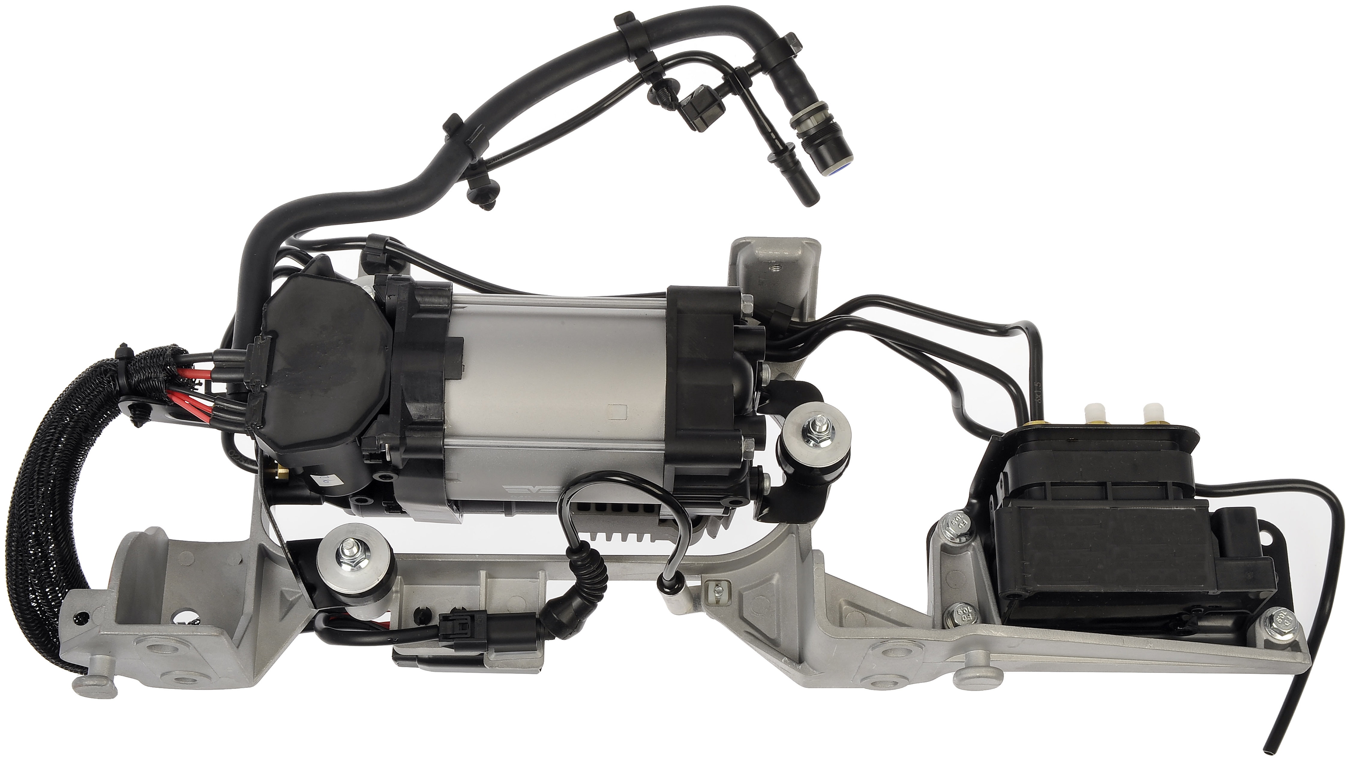 Dorman 949-356 Air Suspension Compressor for Specific Ram Models, Black; Silver