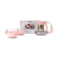 thumbnail image 3 of TRESSO Set de tetera de cristal de 700ml con 2 tazas de 150ml cada una, Color Rosa, 3 of 3