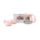 thumbnail image 3 of TRESSO Set de tetera de cristal de 700ml con 2 tazas de 150ml cada una, Color Rosa, 3 of 3