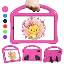 SaniMore Kids Case for Lenovo 9.0 Inch Tab M9 2023 1rd Gen, [Handle and Kickstand] [Protective and Shockproof] Boys Girls Case for Lenovo Tab M9 9" Tablet 2023 Release, Rose