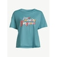 thumbnail image 6 of Joyspun Women's Graphic Sleep T-Shirt, Sizes S to 3X, 6 of 6