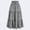Gray, variant on Boho Floral Maxi Skirt for Women Summer Comfy Tiered Elastic High Waisted Skirts Vacation A-Line Flowy Swing Long Skirts