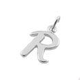 thumbnail image 1 of Capital R Simple Alphabetical 925 Sterling Silver Pendant Jewelry, 1 of 2