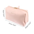 thumbnail image 2 of 1 Pc Bolsa de Maquillaje Grande y Duradera para Mujeres para Vacaciones, Camping, Viajes de Negocios, Baño, Rosa, 2 of 4
