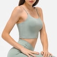 thumbnail image 4 of PEASKJP Sport Bras for Women Clearance Supportive Sports Bras for Women Women Bras, Mint Green M, 4 of 5