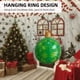 thumbnail image 5 of Artículos de decoración Globo inflable de Navidad, bola de Navidad de PVC, adorno impermeable de gran tamaño para decoración de patio, fiesta de boda al aire libre, Navidad, Año Nuevo Abanopi Artículos de decoración, 5 of 7