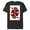 Dark Heather, variant on Deadpool Wade Wilson Playing Card - Short Sleeve Blended T-Shirt for Adults - Customized-Dark Heather