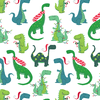 Decked Out Dinosaur Gift Wrap - 30" x 10 feet