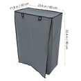 thumbnail image 2 of SOPOTUTU Space Saving Shoe Organizer Galvanized Steel Pipe Entryway 1Pack 35.4X23.6X11.8In, 2 of 8