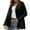 Black, variant on Cardigans for Women Plus Sizes Women's Cardigan Jacket Long Sleeved Top