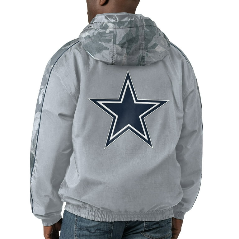 Men's Starter Silver Dallas Cowboys Throwback Thursday Night