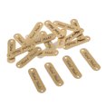 thumbnail image 1 of 20x Etiqueta de Cuero PU Hecha a Mano Etiqueta en Relieve Adorno Accesorios de Ropa - Oro, 45x12x1mm Sunnimix Etiquetas de etiqueta hechas a mano, 1 of 6