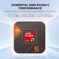 thumbnail image 4 of HP 17.3" FHD, inch laptops, AMD Ryzen 5 7430U, 32GB RAM 512GB SSD, Windows 11 Home, Copilot AI, RECOLX AI Voice Recorder, 4 of 6