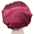thumbnail image 2 of 6 gorros de pelo de satén para mujeres negras, gorro de pelo para dormir, gorros de dormir para mujeres/hombres, gorro para hombres, gorros de satén para cabello rizado, 2 of 3
