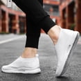 thumbnail image 3 of GLYGML Slip-On Sneakers Lightweight Breathable Sock-Style Walking Shoes with Air Hole Sole for Casual Daily Wear, 3 of 5