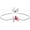 Cardinal, variant on Turtle/Wave/Starfish/Butterfly/Hummingbird/Cardinal Bracelet 925 Sterling Silver Infinity Ankle Bracelets for Women Jewelry for Wife Girlfriend Mom Her