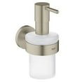 thumbnail image 2 of Grohe 40448001 Essentials Soap Dispenser With Holder Chrome, 2 of 2